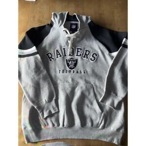 Raiders Hoodie Xl With Ties Unisex Men’s Women’s Sweatshirt
